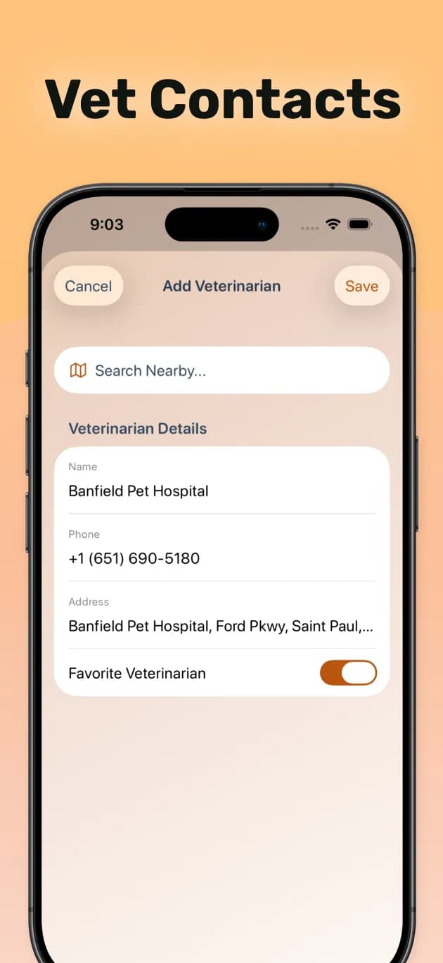 PetFetch app screenshot 10