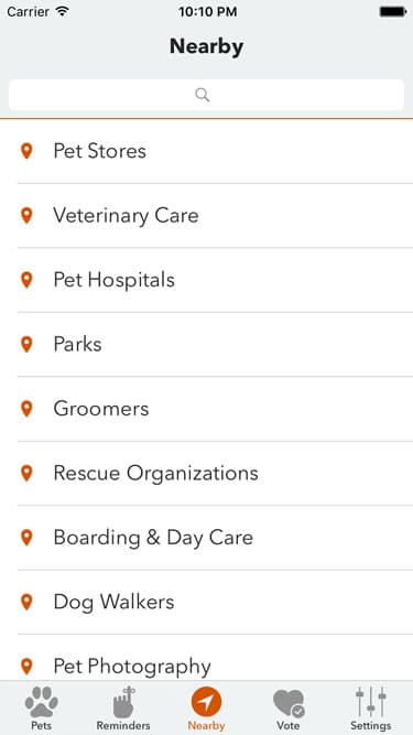 PetFetch app screenshot 9