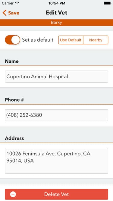 PetFetch app screenshot 4