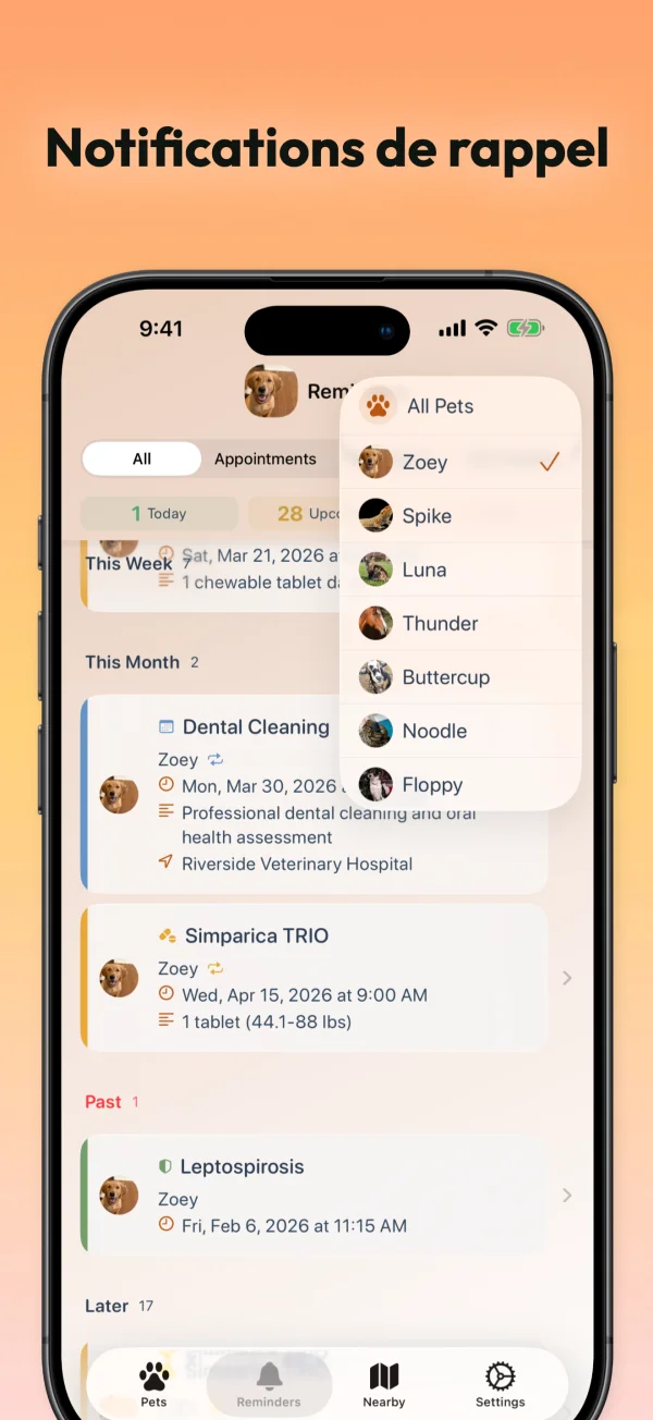PetFetch app screenshot 02