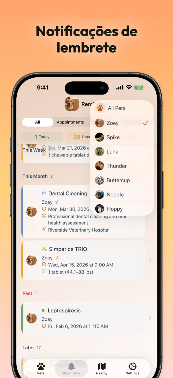 PetFetch app screenshot 02
